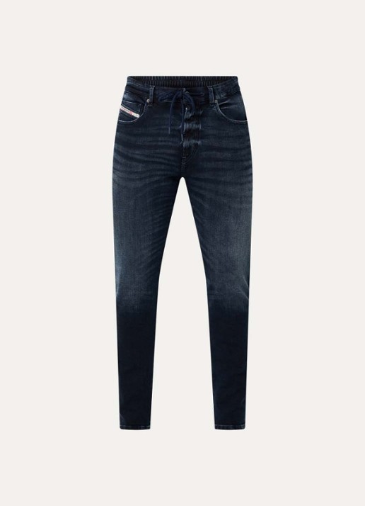 Diesel 2062 D-Strukt-B JoggJeans® slim fit jeans met donkere wassing - voorkant indigo