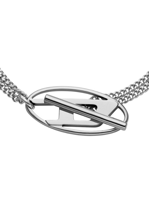 Diesel Armband DX1535040 - detail zilver