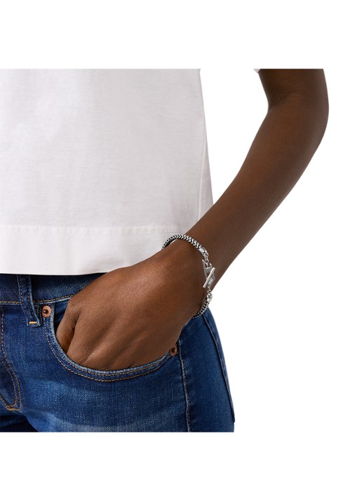 Diesel Armband DX1551040 - detail 4 zilver