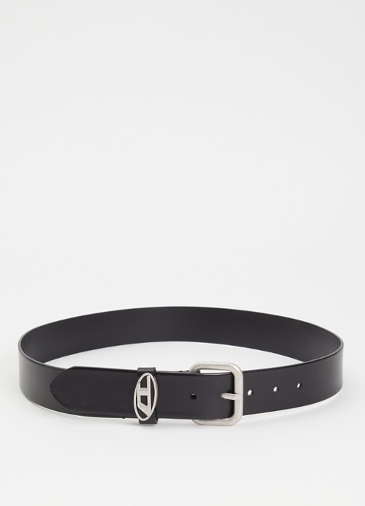 Diesel B-1DR OVAL D riem van leer met logo