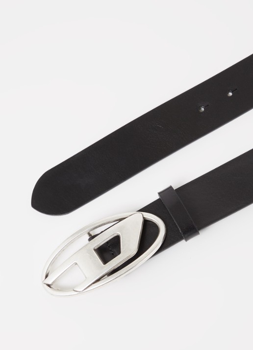 Diesel B-1DR riem van leer - detail zwart