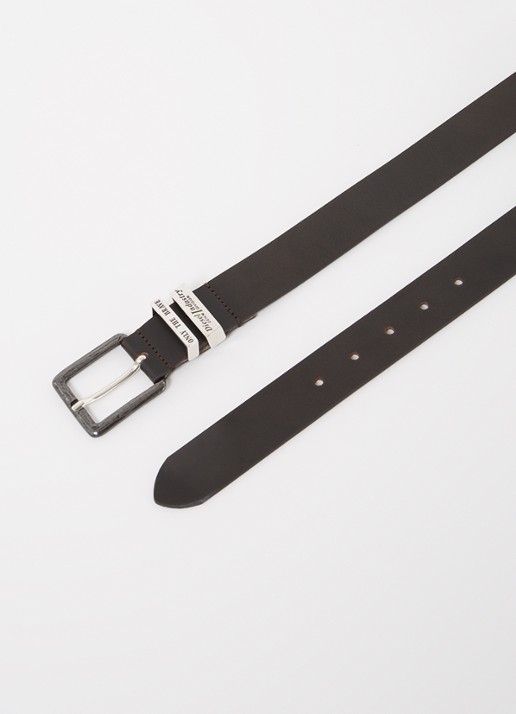 Diesel B-Guarantee riem van leer - detail 2 donkerbruin