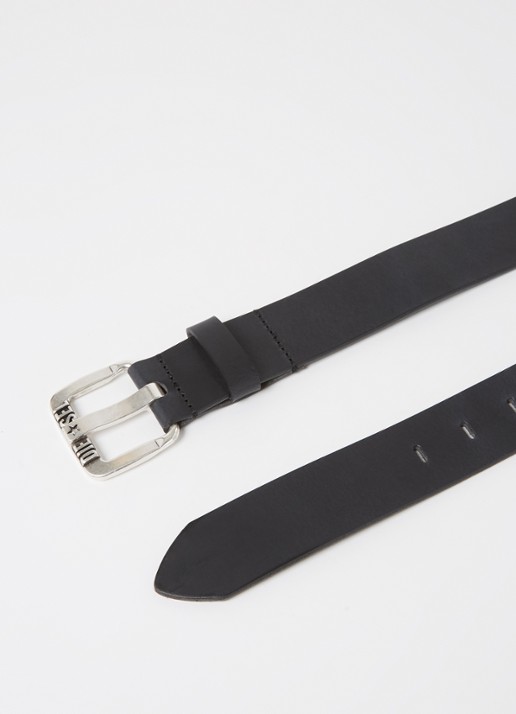 Diesel B-Star Ii riem van leer - detail zwart