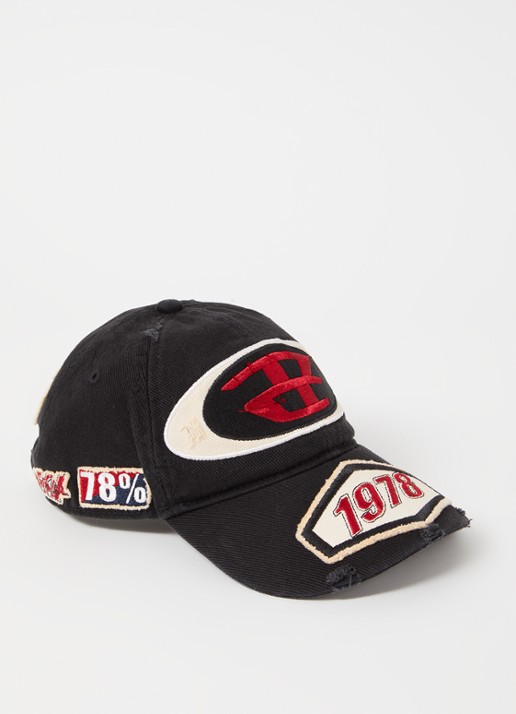 Diesel C-Braff pet met logoborduring