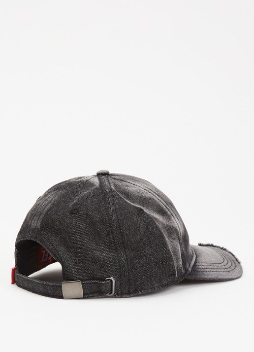 Diesel C-Seymon pet met logo - detail 2 donkergrijs