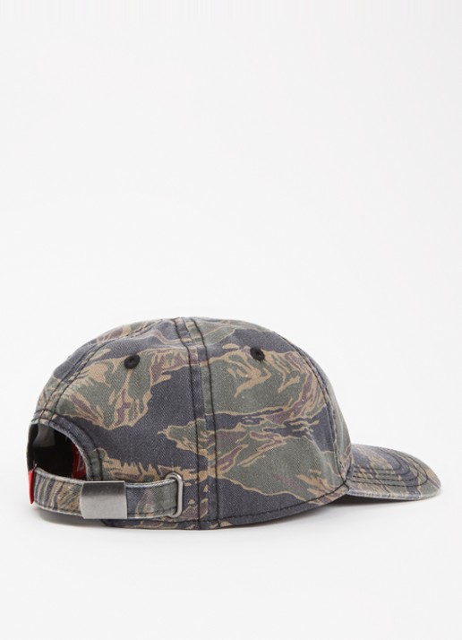 Diesel C-Vado pet met camouflage print - detail groen