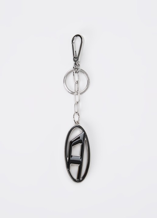 Diesel Charms Cage-D sleutelhanger met logo