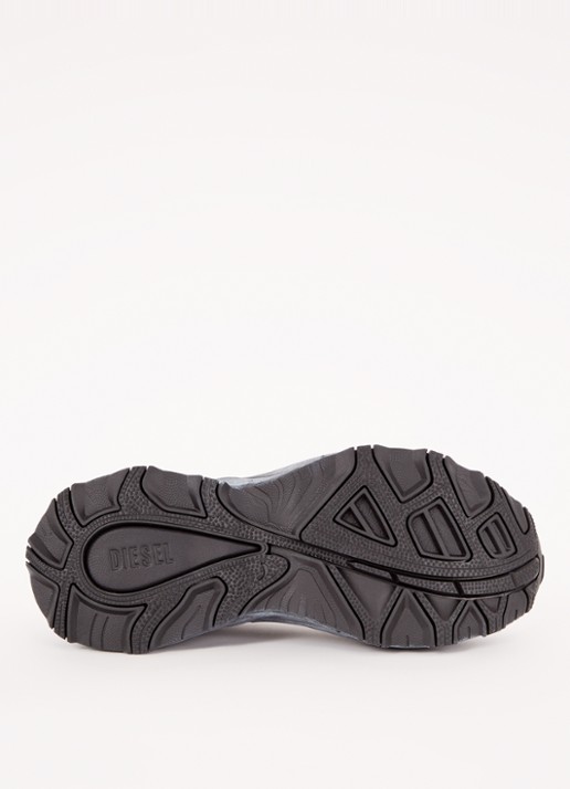 Diesel D-Cage sneaker met logo - detail 6 grijs