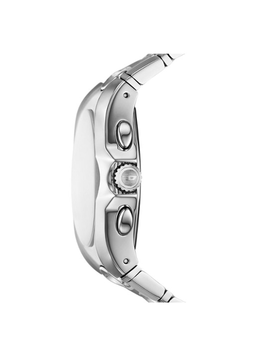 Diesel D-Curve horloge DZ4694 - detail 3 zilver