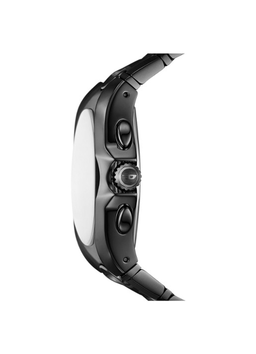 Diesel D-Curve horloge DZ4696 - detail 3 zwart