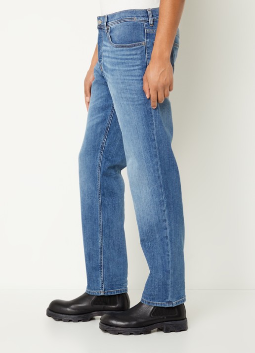 Diesel D-Finitive straight leg jeans met medium wassing - detail 4 indigo