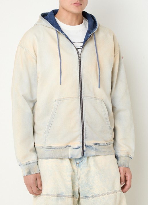 Diesel D-Gir-S sweatvest met capuchon
