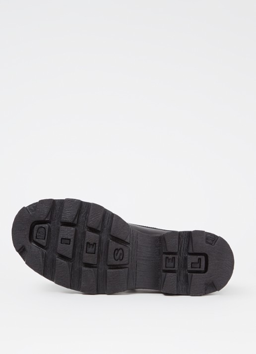 Diesel D-Hammer SH veterschoen van leer - detail 5 zwart