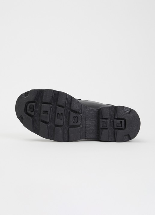 Diesel D-Hammer veterboot van leer - detail 3 zwart
