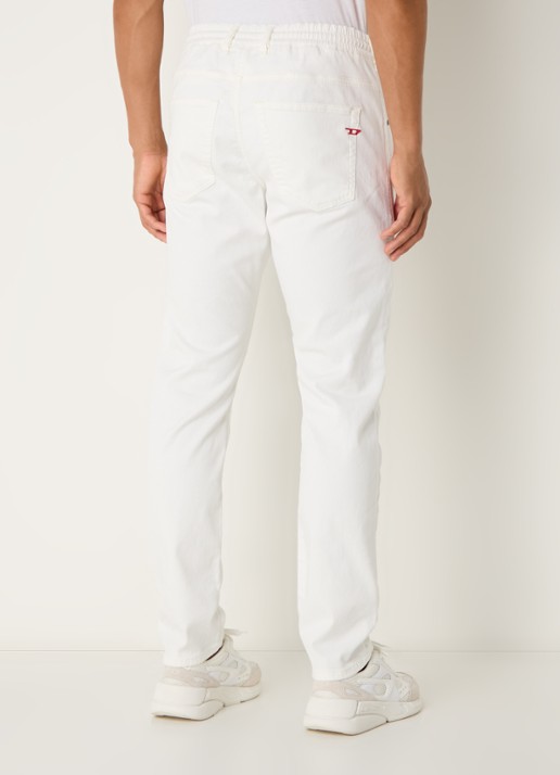 Diesel D-Krooley JoggJeans® tapered jeans met gekleurde wassing - achterkant creme