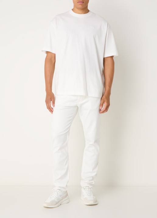 Diesel D-Krooley JoggJeans® tapered jeans met gekleurde wassing - voorkant 5 creme