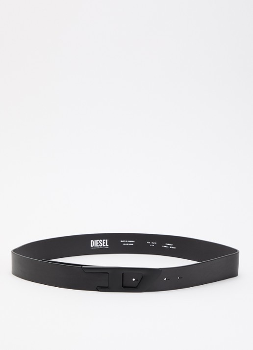 Diesel D-Logo riem van leer