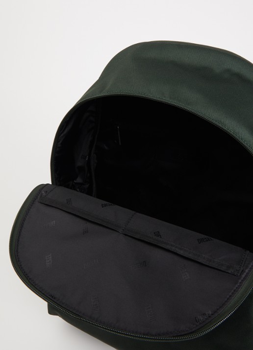 Diesel D-Pack rugzak met logo - detail groen