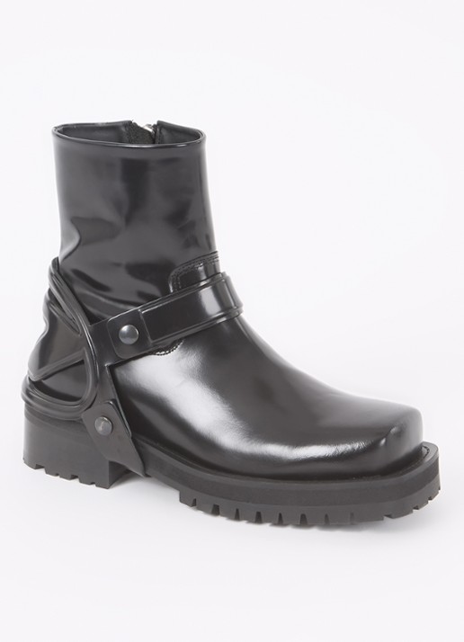 Diesel D-Texan-Harness enkelboot van leer