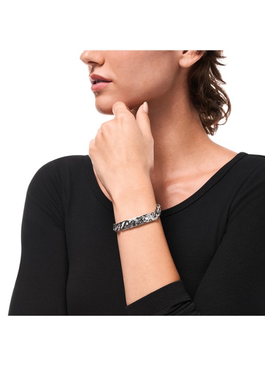 Diesel Diesel Font armband DX1732040 - detail 5 zilver