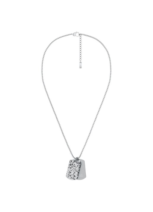 Diesel Diesel Font ketting DX1735040 - detail 2 zilver