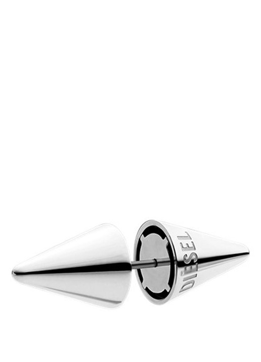Diesel Diesel Font oorstekers DX1640040 - detail zilver