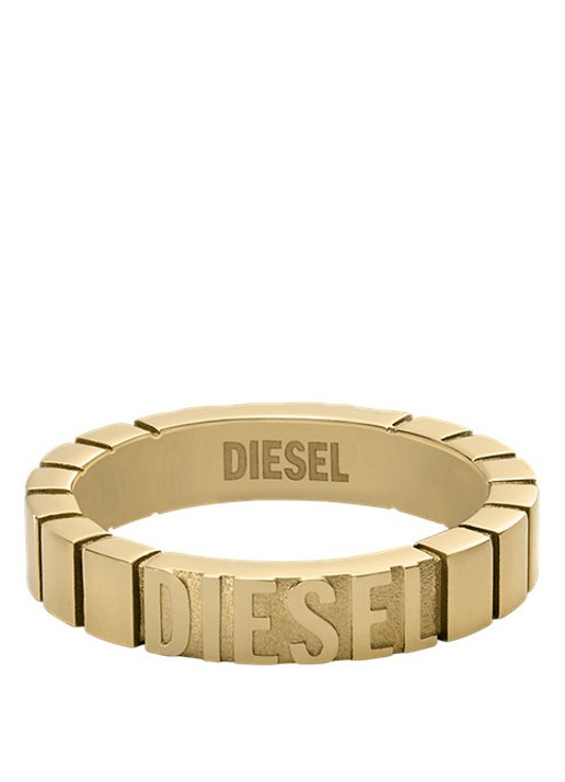 Diesel Diesel Font ring DX1613710 - detail goud