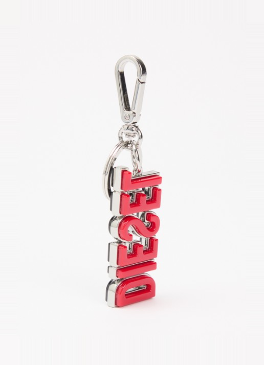Diesel DSL 3D sleutelhanger met logo - detail 2 rood