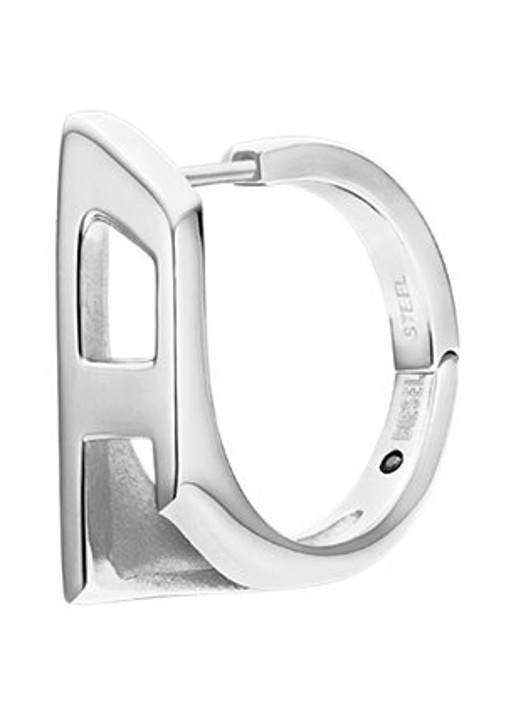 Diesel Enkele oorring DX1637040 - detail 2 zilver