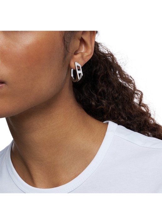 Diesel Enkele oorring DX1637040 - detail 3 zilver