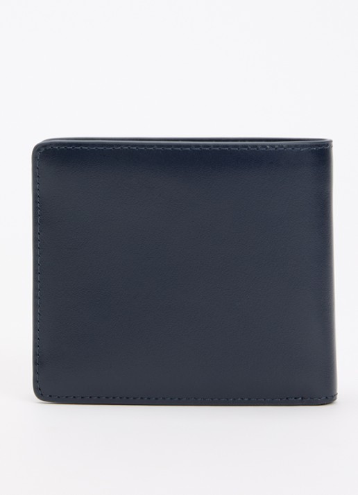 Diesel Holi Fold Coin portomonee van leer - achterkant donkerblauw