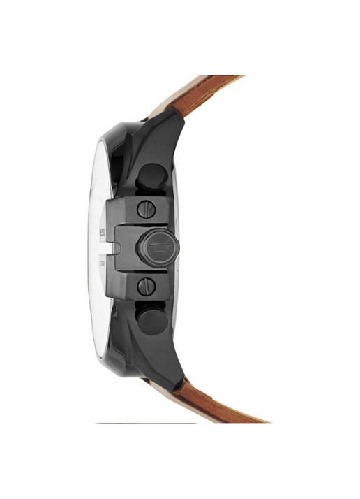 Diesel Horloge Mega Chief bruin DZ4343 - detail 2 antraciet