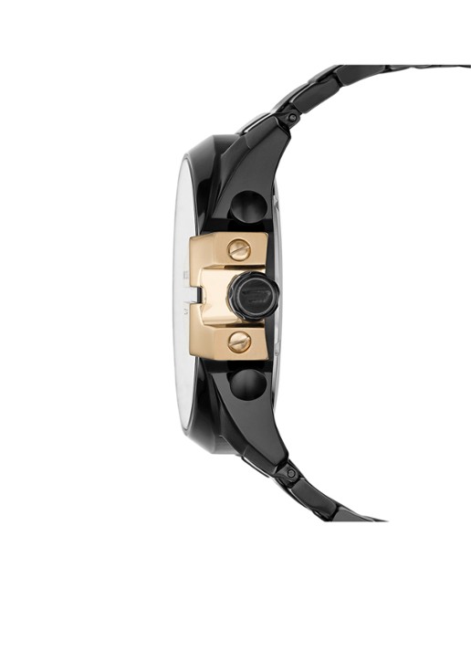Diesel Horloge Mega Chief DZ4338 - detail zwart