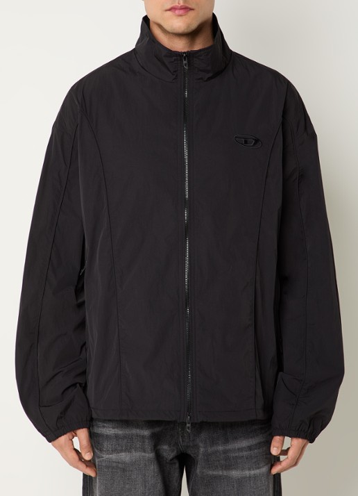 Diesel J-Five-Wrd-Akad jack met logo en steekzakken