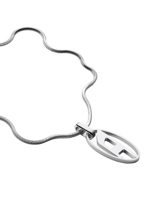 Diesel Ketting met hanger DX1342040 - detail 3 zilver