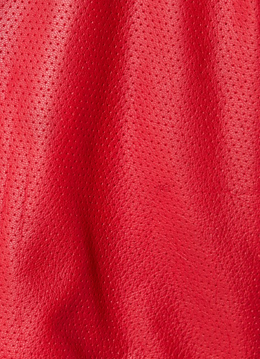 Diesel L-Pop jack van geitenleer met ritszakken - detail 5 rood