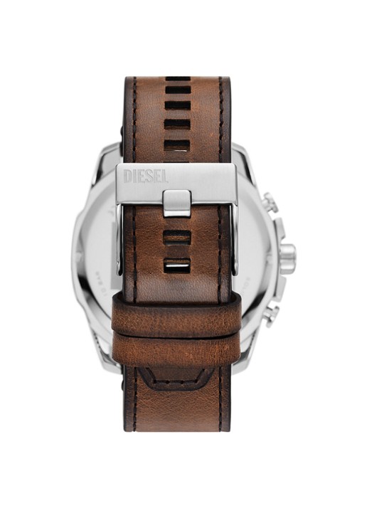 Diesel Mega Chief horloge DZ4657 - detail zilver