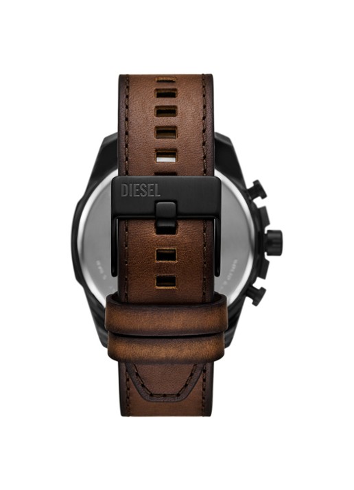 Diesel Mega Chief Slim horloge DZ4692 - detail 2 zwart