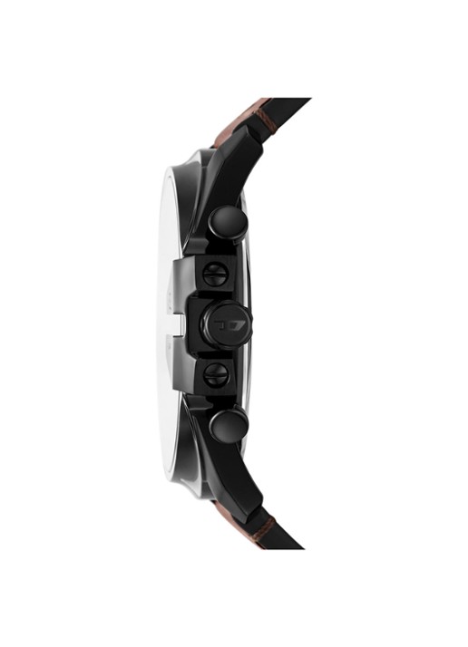 Diesel Mega Chief Slim horloge DZ4692 - detail 3 zwart