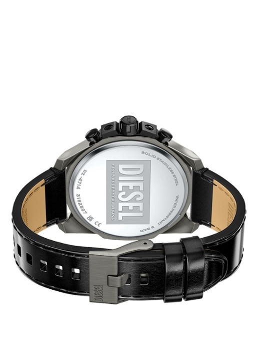 Diesel Mega Chief Slim horloge DZ4714 - detail 3 zilver