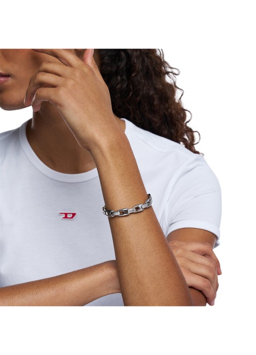 Diesel Metamorph armband DX1633040 - detail 3 zilver