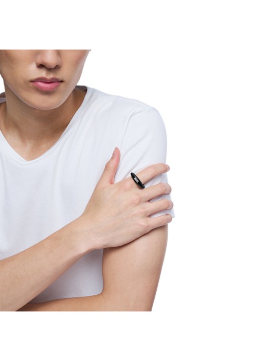 Diesel Metamorph ring DX1632001 - detail 4 zwart