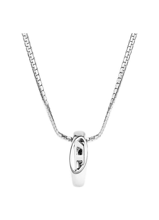 Diesel Oval D Logo ketting DX1644040