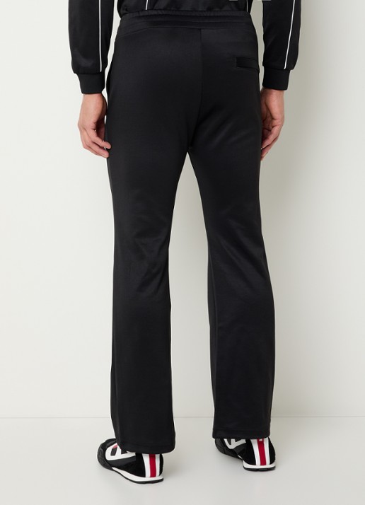 Diesel P-locking flared trackpants met steekzakken - achterkant 5 zwart