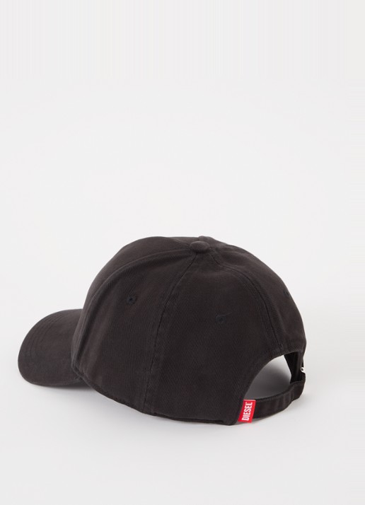 Diesel Pet met logo  - detail zwart