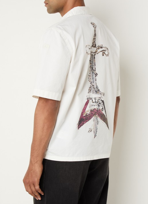 Diesel Regular fit overhemd met front- en backprint