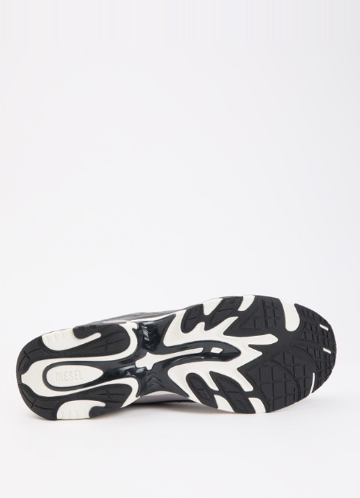 Diesel S-D-Vit's 500 Low sneaker met mesh details - detail 5 zwart