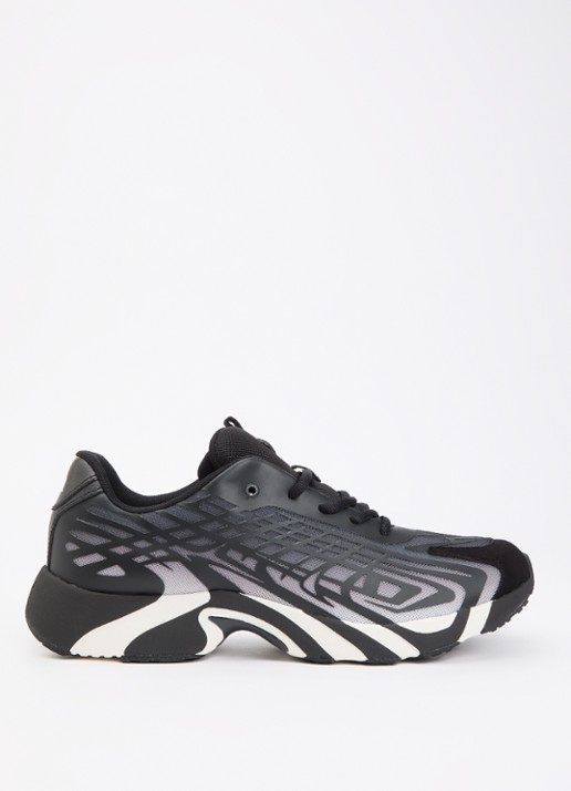 Diesel S-D-Vit's 500 Low sneaker met mesh details