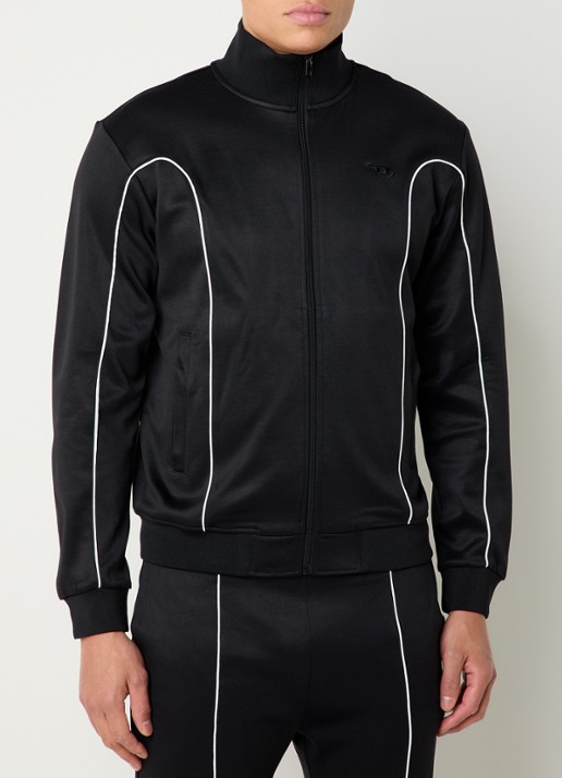 Diesel S-locking trackvest met logoborduring en steekzakken
