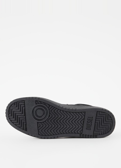 Diesel S-Oval sneaker met mesh details - detail 3 zwart